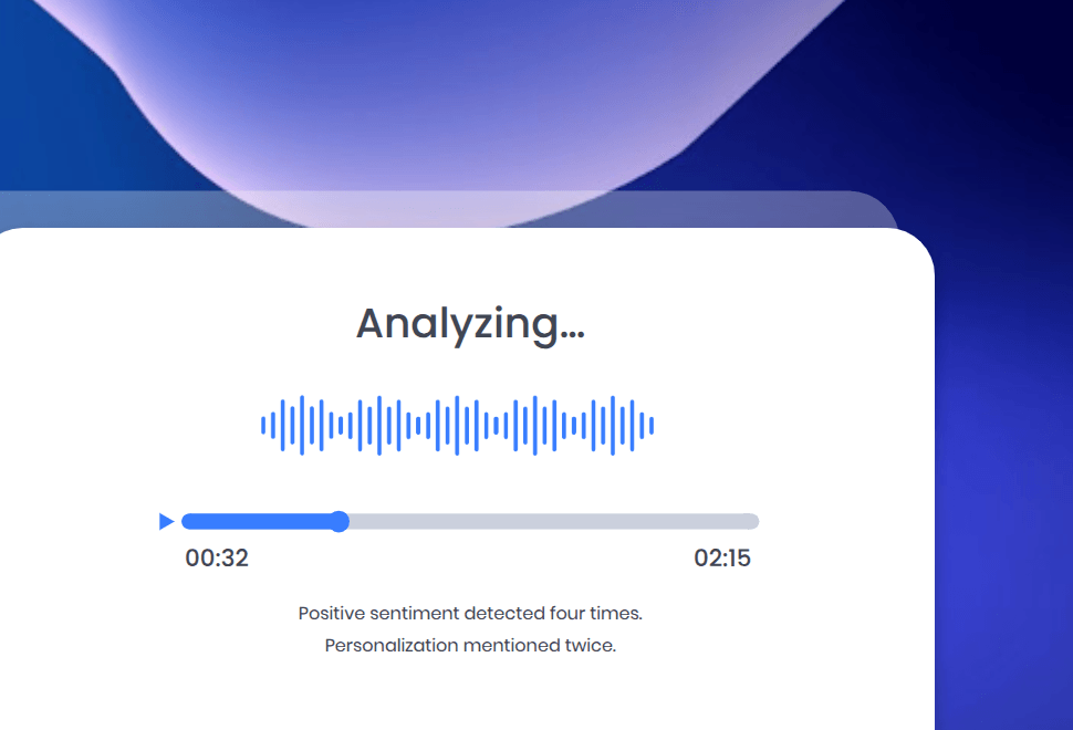 Speech Analytics