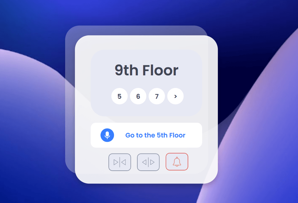 Hands-Free Elevator Control with On‑Device Voice AI
