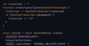 Real-Time Transcription in Python — Picovoice