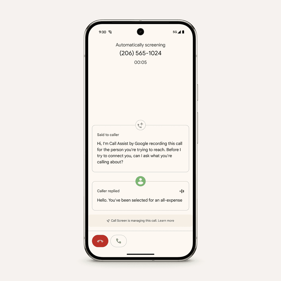 On-device Call Screening & Spam Filtering: Buy, Build & Wait