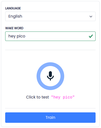 Picovoice Console - Porcupine Wake Word